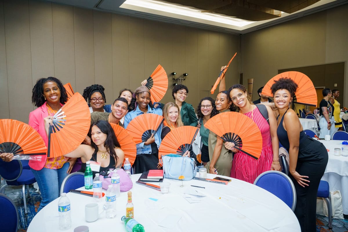 Health Policy Research Scholars celebrating together at the close of a cohort program